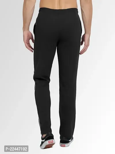 FTX Men Solid Black Track Pant-thumb2