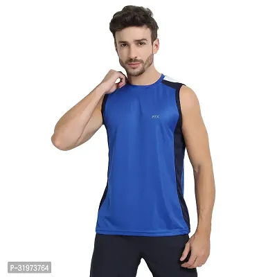 Stylish Multicoloured Polyester Colourblocked Gym Vest For Men Pack Of 3-thumb5