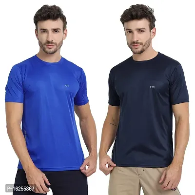 FTX Men's Dri-Fit Round Neck T-Shirt Combo - Pack of 2 (723)