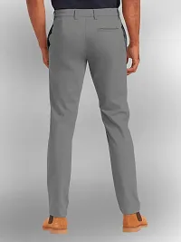 FTX Men Slim Fit Multicolor Casual Trouser Pack Of 2-thumb3