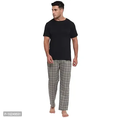 FTX Men's Printed Woven Cotton Track Pants - Pack of 2-thumb5