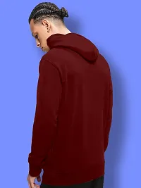 FTX Men Printed Maroon Hoodie-thumb1