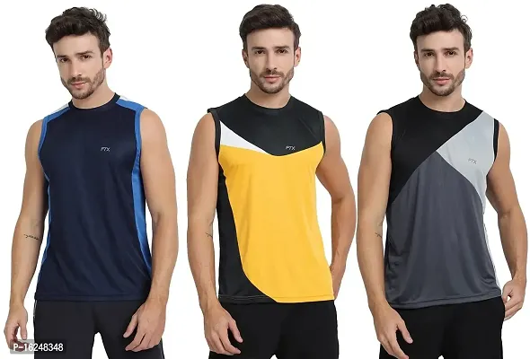 FTX Men's Dri-Fit Round Neck T-Shirt - 709-PO3-thumb0