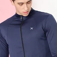 Full Sleeve Solid Men Cut  Sew Jacket-thumb2