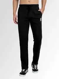 FTX Men Solid Black Track Pant-thumb2