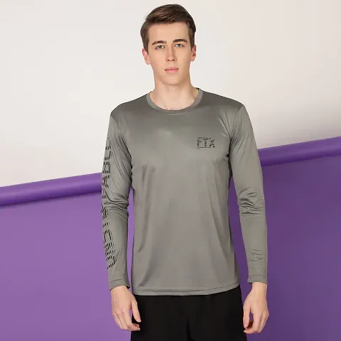 FTX Men Round Neck Full Sleeve Tshirt