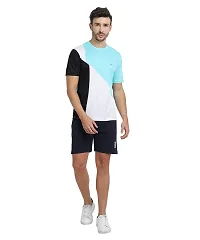 FTX Men's Dri-Fit Round Neck T-Shirt Combo - Aqua Blue, Black, Blue (710_1-710_2-710_6)-thumb4