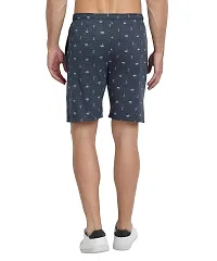 FTX Men's Printed Single Jersey Knitted Shorts Combo - Pack of 2-thumb2