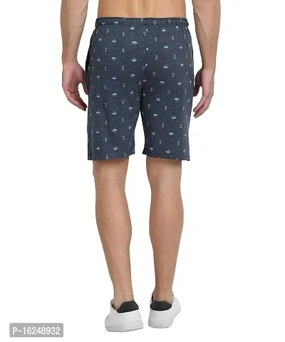 FTX Men's Printed Single Jersey Knitted Shorts Combo - Pack of 2-thumb3