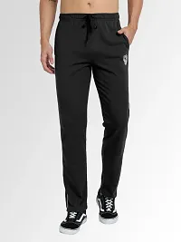 FTX Men Solid Black Track Pant-thumb2