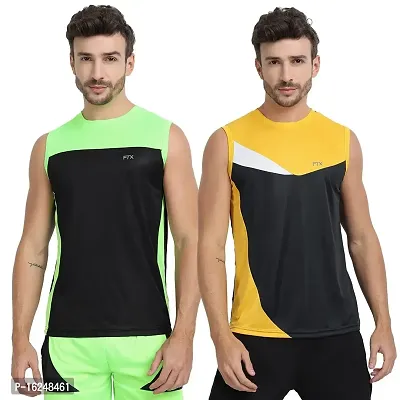 FTX Men's Dri-Fit Round Neck T-Shirt - 709-PO2