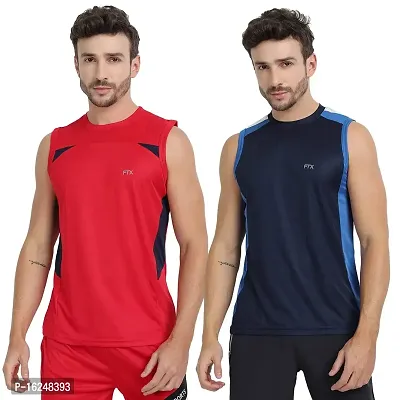 FTX Men's Dri-Fit Round Neck T-Shirt - 709-PO2-thumb0