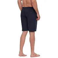 FTX Men's Solid Woven Cotton Shorts - Blue-thumb2