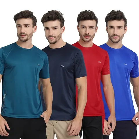 Trendy Polyester Tees For Men 