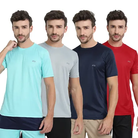 Trendy Polyester Tees For Men 