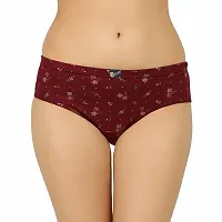 Fancy Multicoloured Cotton Hipster Panty For Women Pack Of 4-thumb3