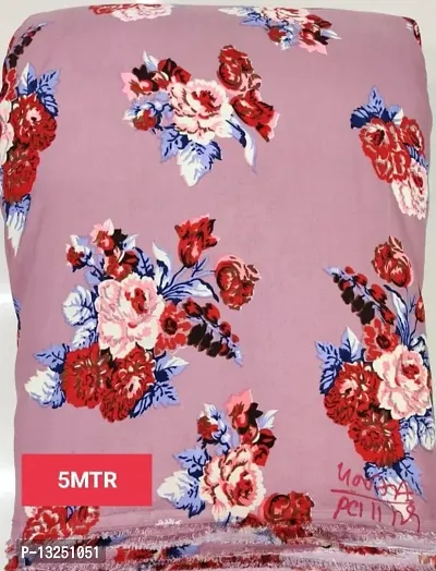 No 1 Crepe Kurti Fabric 5 MTR-thumb0
