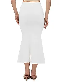 KESAVJIVAN Lycra Full Leg Cover Saree Shapewear Lycra Saree Shapewear Petticoat for Women, Cotton Blended,Petticoat,Skirts for Women,Shape Wear Dress for Saree-thumb1