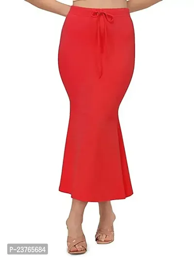 KESAVJIVAN Lycra Full Leg Cover Saree Shapewear Lycra Saree Shapewear Petticoat for Women, Cotton Blended,Petticoat,Skirts for Women,Shape Wear Dress for Saree