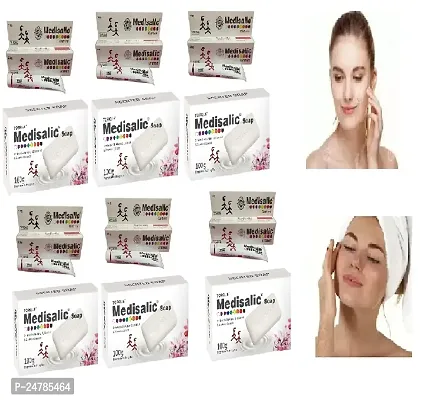 MEDISALIC SOAP6 100GM WITH 6 MEDISALIC Cream 20GM For Women Combo ( Pack Of 6)-thumb0