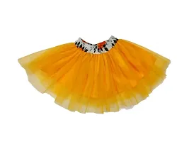 Kids Pure Cotton Mini Skirttop Set Yellow-thumb2