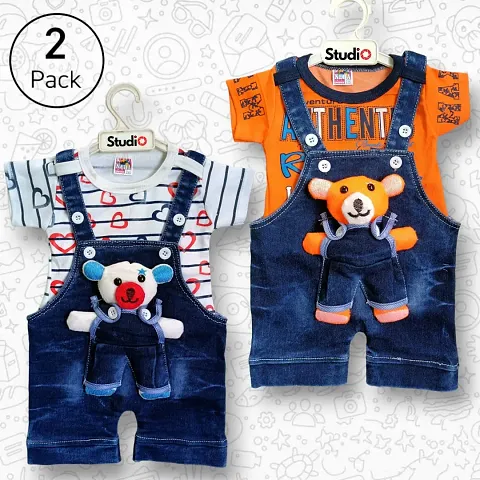 Trending Cotton Dungarees for Boys 