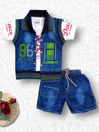 Best Selling Shirts with Jeans set for Boys