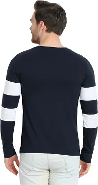 Stylish Cotton Blend T-shirt For Men-thumb3