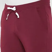 UNICUS APPAREL Solid Men Maroon Track Pants-thumb3