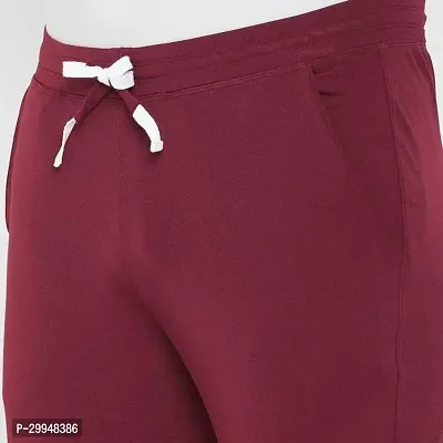 UNICUS APPAREL Solid Men Maroon Track Pants-thumb4