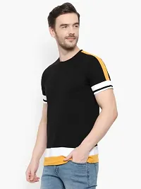 Stylish Cotton Blend T-shirt For Men-thumb1