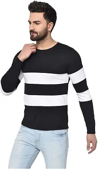 Stylish Cotton Blend T-shirt For Men-thumb4