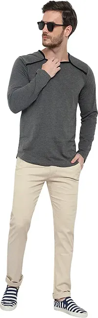 Stylish Polycotton T-shirt For Men-thumb2