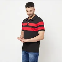 Stylish Cotton Blend T-shirt For Men-thumb1