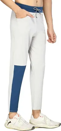 UNICUS APPAREL Colorblock Men Pink Track Pants-thumb2