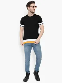 Stylish Cotton Blend T-shirt For Men-thumb4