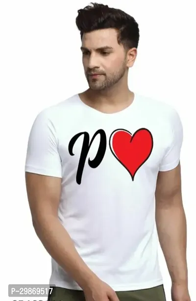 UNICUS APPAREL Printed Men Round Neck White TShirt