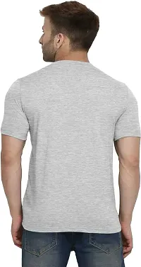 Stylish Cotton Blend T-shirt For Men-thumb1