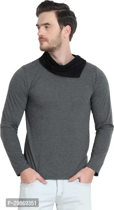 Stylish Cotton Blend T-shirt For Men