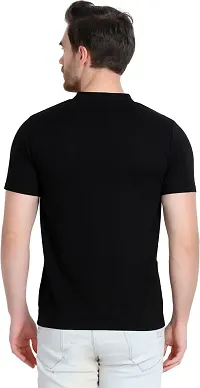 Stylish Cotton Blend T-shirt For Men-thumb4