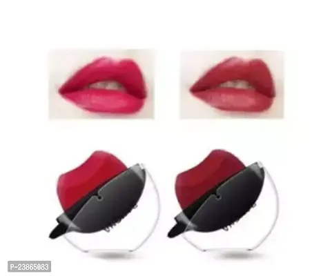 Apple Shape Lipstick RedAndMaroon-thumb0