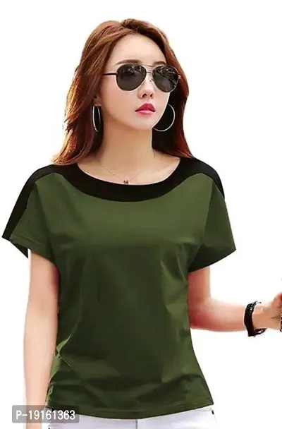 Stylish Cotton Tshirt For Women-thumb0