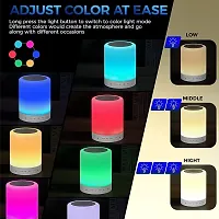 Unique King LED Touch Lamp Bluetooth Speaker, Wireless Speaker Light- USB Rechargeable Portable with TWS-thumb1