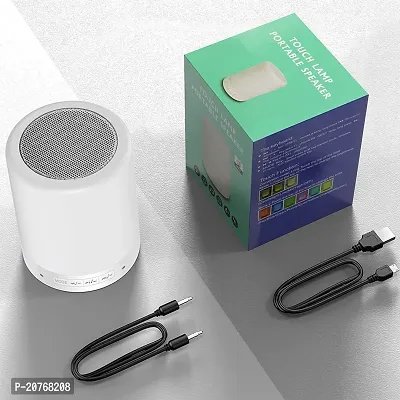 Unique King LED Touch Lamp Bluetooth Speaker, Wireless Speaker Light- USB Rechargeable Portable with TWS-thumb5