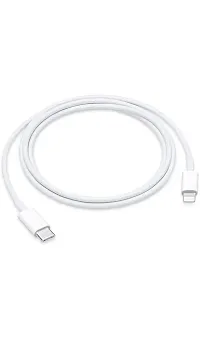 UNIQUE KING USB Type C Charging Cable Compatible to Connect iPhone Devices to Mac (White) 3.3 Feet (1 Meter)-thumb1