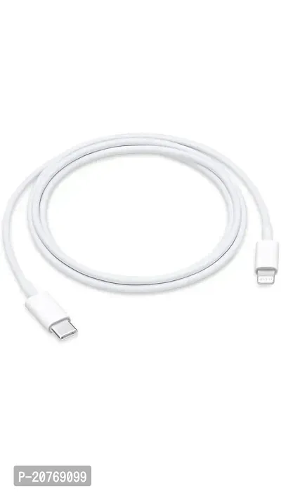 UNIQUE KING USB Type C Charging Cable Compatible to Connect iPhone Devices to Mac (White) 3.3 Feet (1 Meter)-thumb2