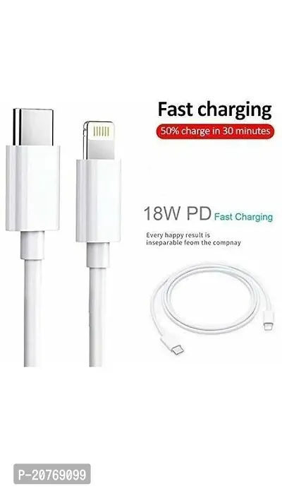 UNIQUE KING USB Type C Charging Cable Compatible to Connect iPhone Devices to Mac (White) 3.3 Feet (1 Meter)-thumb5