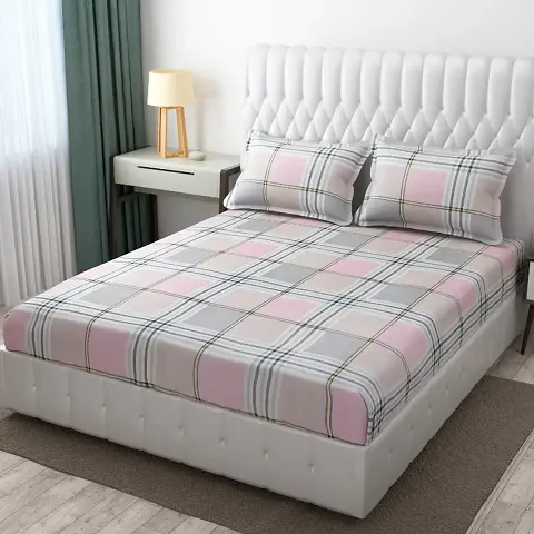 New Arrival Glace Cotton Double Bedsheets