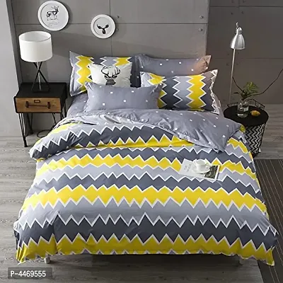 Beautiful Polyester Bedsheet with 2 Pillowcover-thumb0