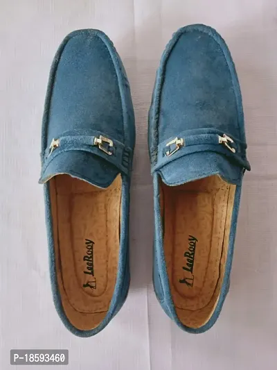 Premium Quality Velvet Loafers For Men-thumb0